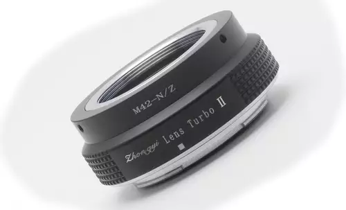 Drei Zhong Yi Speedbooster Clone fr Nikon Z - Mitakon Lens Turbo Adapter Mark II