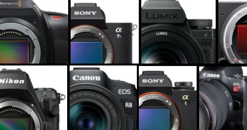 Sony, Canon, Panasonic, Nikon, Blackmagic ... Welche Kamera wofr? Stand: Februar 2024